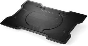 NotePal X-Slim Ultra-Slim Laptop Cooling Pad with 160mm Fan (R9-NBC-XSLI-GP),Black X-Slim