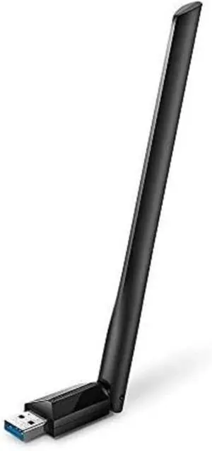 USB WiFi Adapter for Desktop PC, AC1300 USB 3.0 Wireless Dual Band Network Adapter with High Gain Antenna(Archer T3U Plus), MU-MIMO, Windows 11/10/8.1/8/7/XP, Mac OS 10.9-10.15