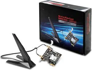 Dual Band AX 200 WiFi 6 Bluetooth 5.0 Long Range Wireless MU-MIMO PCIe Network Adapter Card (AX916C)