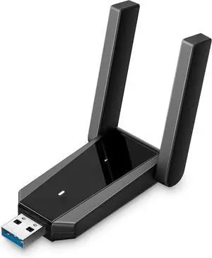 USB 3.0 WiFi Adapter for Desktop PC (Archer TX30U Plus)-AX1800 WiFi 6 Dual-Band Plug and Play Wireless Network Adapter with 2.4GHz, 5GHz, 2×High Gain Antenna, WPA3, Supports Windows 11/10