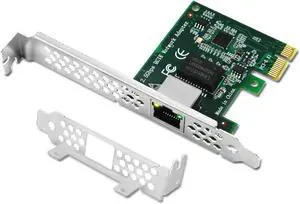 2.5Gbps Ethernet Adapter for Windows 10 11 64bit and Windows Server 2019 2022 Desktop PCs, 2.5GbE PCIE Network Adapter, PCIE NIC Card, Intel I225V 2.5GbE Ethernet Controller (I225-T1)
