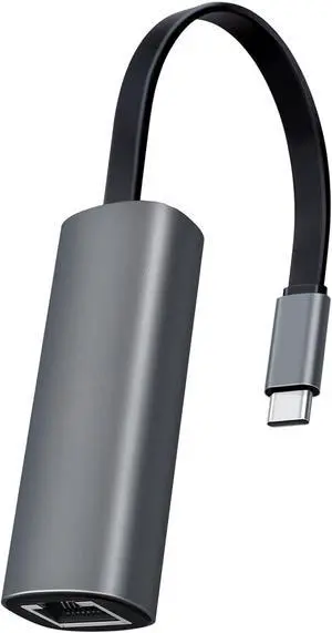 USB C to Ethernet Adapter, 2.5 G Plug & Play Network Adapter | Type-C to RJ45 | Aluminum Alloy Case | Thunderbolt 4/3 Compatible for MacBook Pro/Air, iPad, iPhone 16 Pro/Max and More (UE302C)