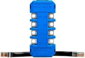 BAN-800 RJ45 8-Position Modular Adapter, Test RJ11, RJ12, and RJ45 Plugs