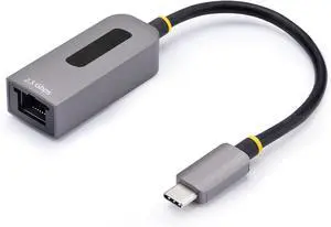 2.5GbE USB-C to Ethernet Adapter, NBASE-T NIC, USB 3.0 Type-C 2.5/1G Multi Speed Network, Thunderbolt Compatible