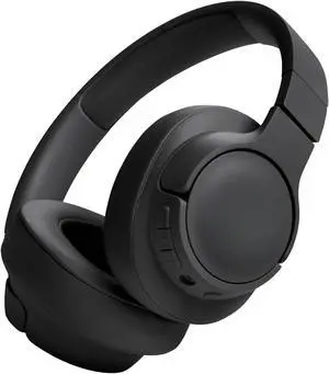 720BT - Wireless Over-Ear Headphones with Pure Bass Sound, Bluetooth 5.3, Up to 76H Battery Life and Speed Charge, Lightweight, Comfortable and Foldable Design (Black)