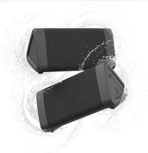 Angle 3 Portable Bluetooth Speaker 5.4, 2 Pack - 12W Sound, 24-Hr Battery, 100ft Wireless Range, IPX5 Water-Resistant, Budget-Friendly Small Speaker for Travel, Outdoor & Home (Black)