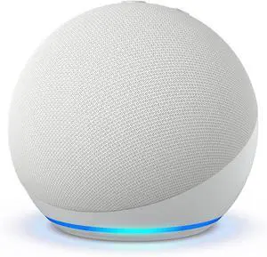 Like-Dot (5th Gen, 2022 release) | With bigger vibrant sound, helpful routines and Alexa | Glacier White
