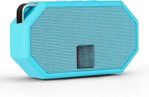 Mini H2O - Waterproof Bluetooth Speaker, IP67 Certified & Floats in Water, Compact & Portable Speaker for Hiking, Camping, Pool, and Beach,Aqua