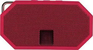 Mini H2O - Waterproof Bluetooth Speaker, IP67 Certified & Floats in Water, Compact & Portable Speaker for Hiking, Camping, Pool, and Beach, Red