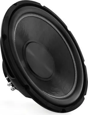 Car Subwoofer Audio Speaker - 8in Non-Pressed Paper Cone, Black Plastic Basket, Dual Voice Coil 4 Ohm Impedance, 800 Watt Power and Foam Surround for Vehicle Stereo Sound System - PLPW8D