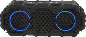 LifeJacket Mini - Waterproof Bluetooth Speaker with Lights, Portable Wireless Speaker for Pool, Beach, Hiking, Sports, Camping, 16 Hour Playtime, Floats in Water