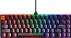 TKL Mechanical Keyboard - Compact -Hotswap w/Cherry Mx Style Switches - PC Gaming Setup Accessories