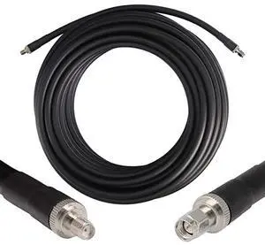 FOR 50 ft Low-Loss Coaxial Extension Cable (50 Ohm) SMA Male to SMA Female Connector,  Pure Copper Coax Cables - Antenna Lead Extender for 3G/4G/5G/LTE/ADS-B/Ham/GPS/WiFi/RF Radio Use (Not for TV)