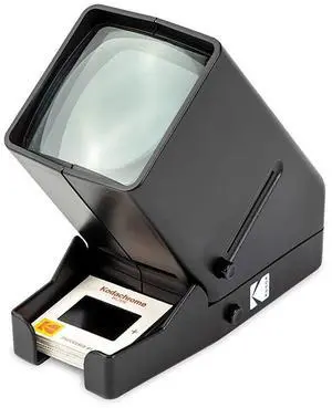 FOR35mm Slide and Film Viewer Battery Operation 3X Magnification LED Lighted Viewing for 35mm Slides Film Negatives