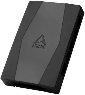 FOR Case Fan Hub - 10-fold PWM Fan Distributor with SATA Power - Black