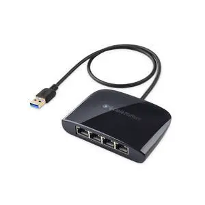 FOR Cable Matters USB 3.1 to 4-Port Gigabit Ethernet Switch (USB to Gigabit Ethernet Adapter) for Laptops and Switch Gaming Console