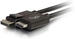 FOR C2G 54326 DisplayPort to HDMI Adapter Cable M/M TAA Compliant Black (6 Feet 1.82 Meters)