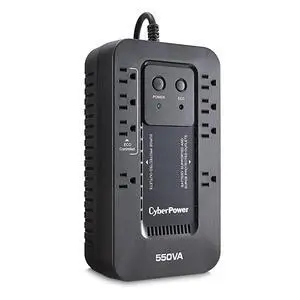 FOR EC550G Ecologic Battery Backup & Surge Protector UPS System, 550VA/330W, 8 Outlets, ECO Mode, Compact Uninterruptible Power Supply