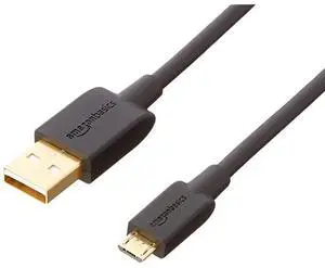 for Basics USB 2.0 A-Male to Micro B Cable, 6-Foot, Black, 5-Pack for Basics USB 2.0 A-Male to Micro B Cable, 6-Foot, Black, 5-Pack