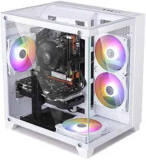 Prebuilt Gaming PC Desktop Computer,Core i7 7700 Desktop,Operating at A Frequency of 3.6-4.2 GHz,RTX 4060 Graphics Card with 8GB GDDR6 Video Memory,16GB RAM, 1TB NVME SSD,WiFi 5.0,RGB Fan x4