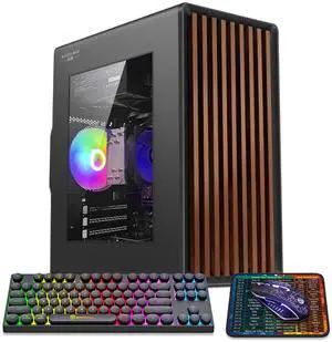 Tower Business Desktop Computer PC - Intel 14th Generation Core i7-14650HX,32GB DDR4 3200 RAM, 1TB M.2 NVME SSD,Windows 11 Home,WiFiHDMI,RJ-45,Wired Keyboard & Mouse.
