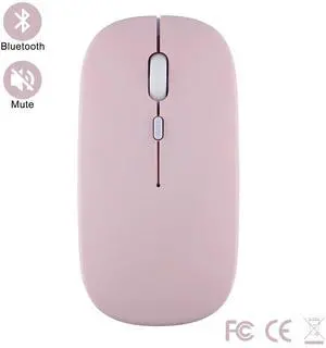 Wireless Bluetooth Mouse for IPad Samsung Huawei Lenovo MiPad Android Windows Tablet Battery Mouse for Laptop Notebook Computer Pink