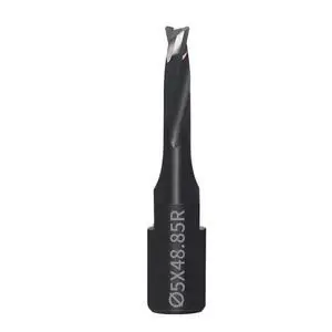Solid Carbide Bit 5mm for DF500 Domino Joiner, Spiral Flute Router Cutter for Mortise Cutting, Tungsten Carbide Replacement Bit, 1 Pack Solid Carbide Bit 5mm for DF500 Domino Joiner, Spiral Flute Router Cutter for Mortise Cutting, Tungsten Carbide Replacement Bit, 1 Pack