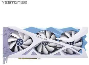 Yeston Sakura Radeon RX 9060 XT 16G GDDR6 128bit video cards Desktop Computer PC Graphics Card