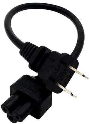 1-15P to C5 plug 1-15P 2 pin to IEC320 C5 power extension cord adapter (US plug)