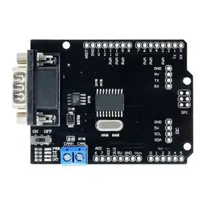 MCP2515 CAN Bus Shield S Interface Connector Expansion Controller Module DC 5V-12V MCP2515 CAN Bus Shield S Interface Connector Expansion Controller Module DC 5V-12V