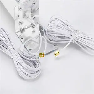 4G Antenna SMA External Antenna 3G 4G Outdoor Antenna 10-12DBi with Dual SMA Connectors for 3G 4G Router Modem