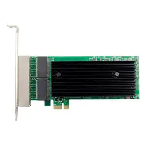 PCI-E four-port RJ45 server 1X PCIe X1 82576 chip 10/100/1000 four-port server Gigabit network card