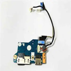 E550 E550C USB DC input jack power interface board with cable NS-A221