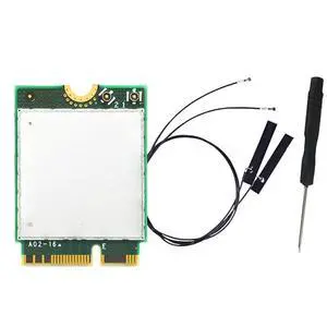 WIFI 7 BE200 BE200NGW WiFi Card + Antenna BT 5.4 802.11AX Tri-Band M.2 Wireless Network Adapter for Win10/11 WIFI 7 BE200 BE200NGW WiFi Card + Antenna BT 5.4 802.11AX Tri-Band M.2 Wireless Network Adapter for Win10/11