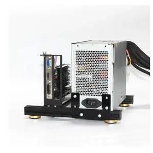 GPU+PSU Bracket DIY External Graphics Card Rack with Power Supply Base for ATX Aluminum Bracket GPU+PSU Bracket DIY External Graphics Card Rack with Power Supply Base for ATX Aluminum Bracket