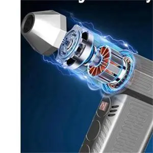 Electric Compressed Air Duster for Computers and Keyboards, 130000RPM Handheld Car Vacuum Cleaner, Cordless, Suitable for Home and Outdoors Electric Compressed Air Duster for Computers and Keyboards, 130000RPM Handheld Car Vacuum Cleaner, Cordless, Suitable for Home and Outdoors