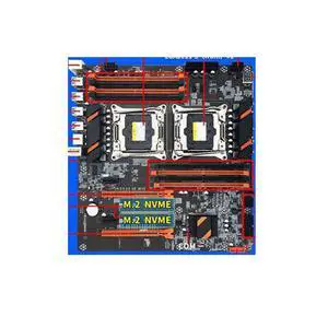 X99 dual CPU motherboard supports 4 ECC memory and supports up to 256G LGA2011 motherboard with 2XE5 2650 V3 CPU X99 dual CPU motherboard supports 4 ECC memory and supports up to 256G LGA2011 motherboard with 2XE5 2650 V3 CPU