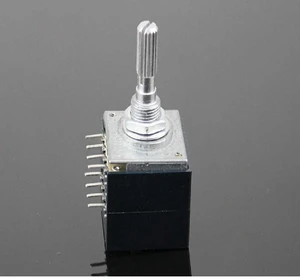 2 100K fever grade ALPS resistor step double volume potentiometer RH2702-100KA index type 2 100K fever grade ALPS resistor step double volume potentiometer RH2702-100KA index type