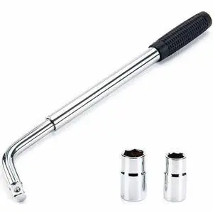 Telescopic tire nut wrench L-type wrench set socket wrench Telescopic tire nut wrench L-type wrench set socket wrench