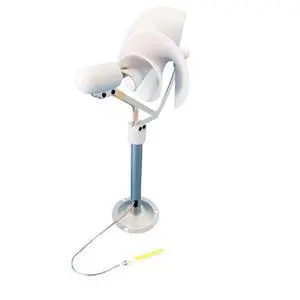 Miniature spiral wind turbine model breeze start science experiment power generation lighting Miniature spiral wind turbine model breeze start science experiment power generation lighting