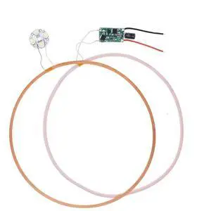 1 meter long distance 5V suspension bulb wireless charger LED lantern light magnetic induction charging coil 1 meter long distance 5V suspension bulb wireless charger LED lantern light magnetic induction charging coil