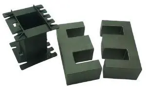 EE110 manganese zinc ferrite core needle-free plastic skeleton support power supply core high frequency transformer core EE110 manganese zinc ferrite core needle-free plastic skeleton support power supply core high frequency transformer core
