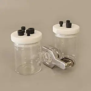H-type sealed electrolyzer. H-type ion exchangeable membrane sealed electrolyzer. H-type sealed electrolyzer. H-type ion exchangeable membrane sealed electrolyzer.