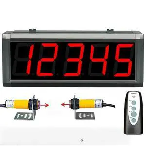 Intelligent infrared automatic induction counter electronic digital display screen high-speed conveyor belt production counting Intelligent infrared automatic induction counter electronic digital display screen high-speed conveyor belt production counting