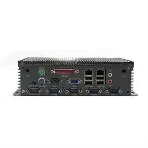 Embedded Computer IPC Fanless Mini Industrial Box Computer for J1900 CPU 6*COM Embedded Computer IPC Fanless Mini Industrial Box Computer for J1900 CPU 6*COM