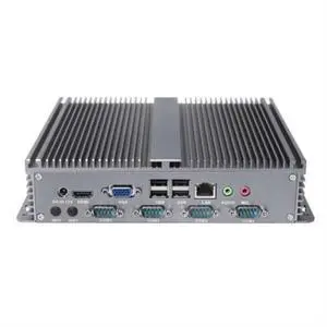 J1900 Embedded Computer IPC Fanless Mini Industrial Box Computer for CPU 6 * COM J1900 Embedded Computer IPC Fanless Mini Industrial Box Computer for CPU 6 * COM