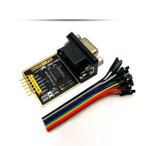 Female flash board SP3232 upgrade small board STC microcontroller RS232 serial port to TTL module Female flash board SP3232 upgrade small board STC microcontroller RS232 serial port to TTL module