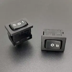 10P CRT-1215-Y Power Rocker Switch 10A High Current 3-pin 3-speed Rocker Button 10P CRT-1215-Y Power Rocker Switch 10A High Current 3-pin 3-speed Rocker Button