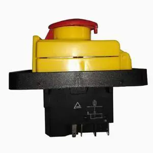 DZ-6-2 electromagnetic switch 5Pin 15A 250V IP55 emergency stop switch DZ-6-2 electromagnetic switch 5Pin 15A 250V IP55 emergency stop switch