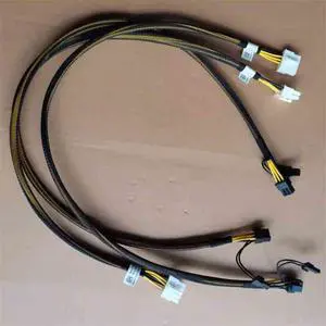T5820 7820 station power cable 0P94J9 P94J9 10Pin to 6+2Pin power backplane to GPU power supply T5820 7820 station power cable 0P94J9 P94J9 10Pin to 6+2Pin power backplane to GPU power supply